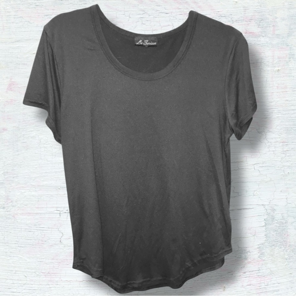 🌺LA Serissa Black Tee Shirt